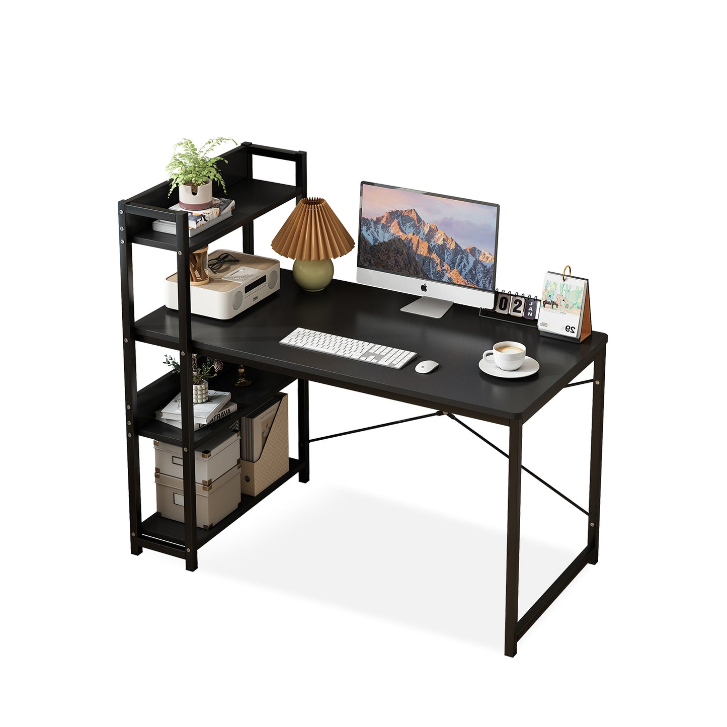 Modern Home Desk-white