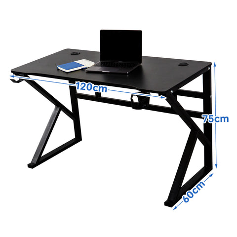 JANTENS gaming table with USB charging