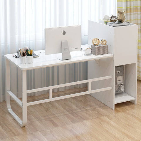 JANTENS study desk with bookshelves